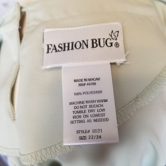 FASHION BUG Short Sleeve Blouse 22/24 - Picture 6 of 6